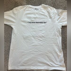 Men’s White Graphic T-Shirt
